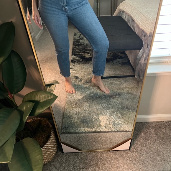 Abercrombie & Fitch High Rise Blue Jeans - Picture 3 of 10